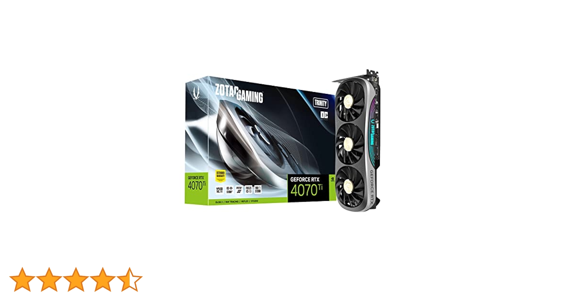 ジャンク ZOTAC GeForce RTX4070Ti Trinity OC ジャンク ZOTAC GeForce RTX4070Ti Trinity OC ZOTAC GAMING